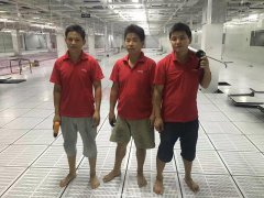 工程案例--歐菲光潔凈廠房架空地板
